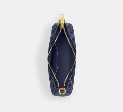 BLUE DENIM TERI SHOULDER BAG