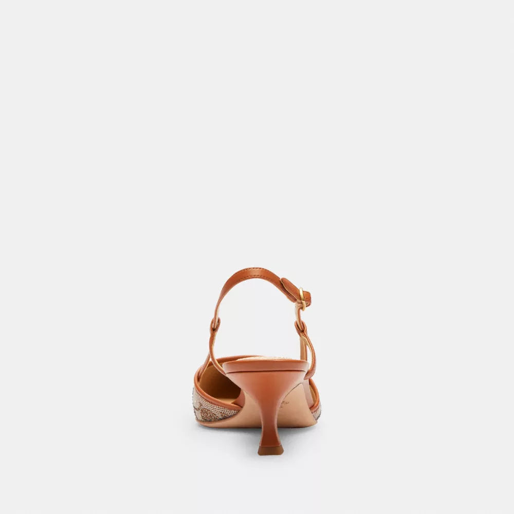 ROSIE CRYSTAL SIGNATURE SLINGBACK
