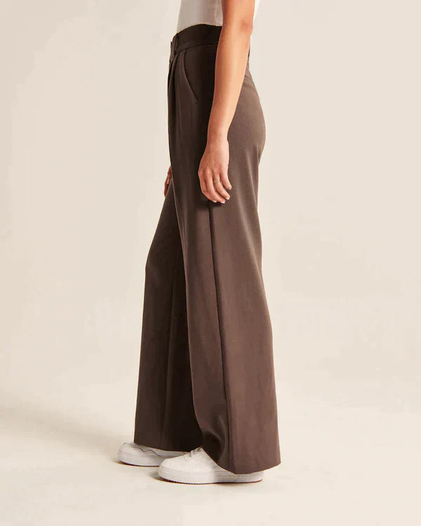Wide Leg Tailored Pants