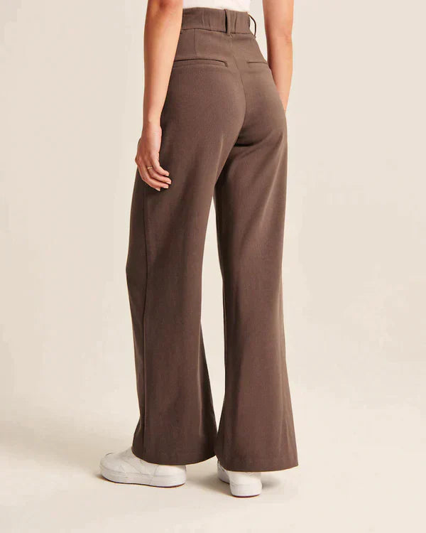 Wide Leg Tailored Pants