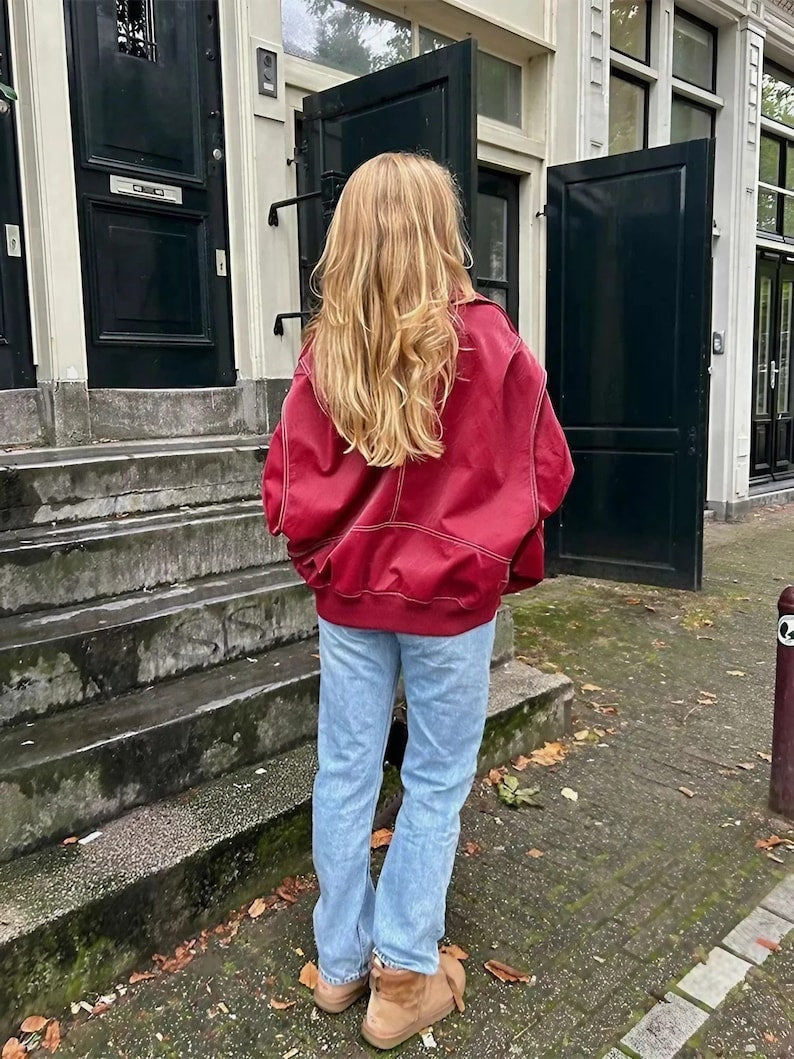 Anika Red Jacket