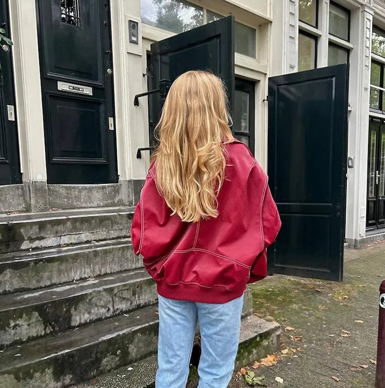 Anika Red Jacket