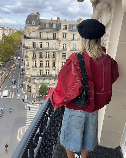 Anika Red Jacket