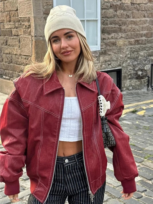 Anika Red Jacket
