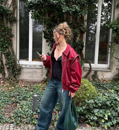Anika Red Jacket