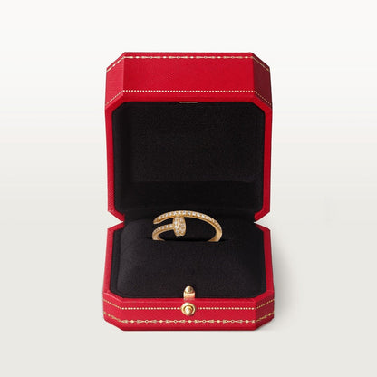 Aimee Diamond Paved Nail Ring