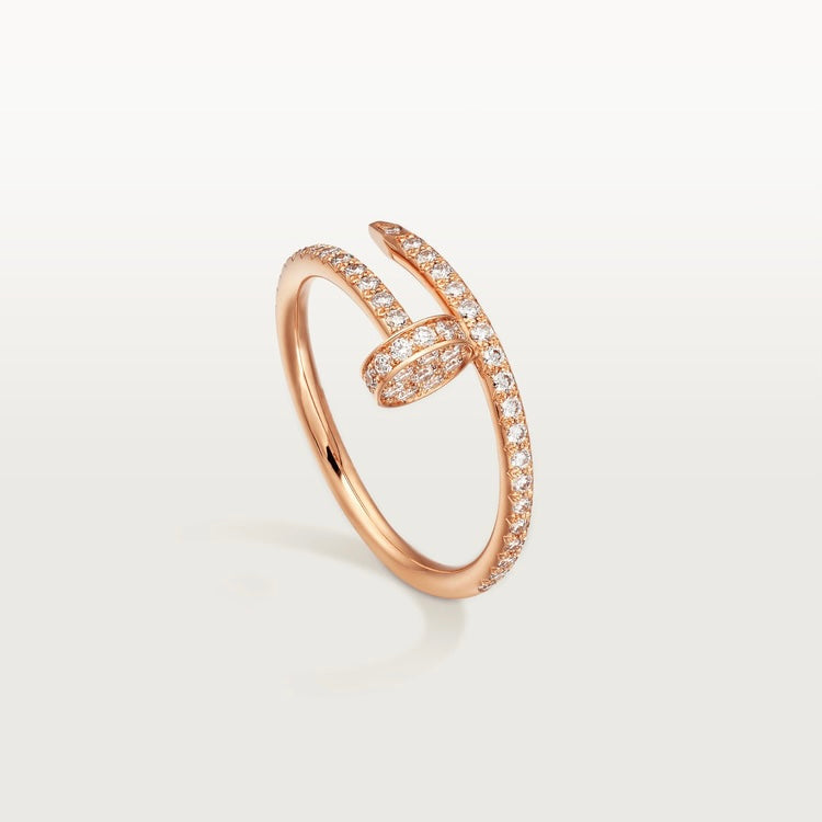 Aimee Diamond Paved Nail Ring