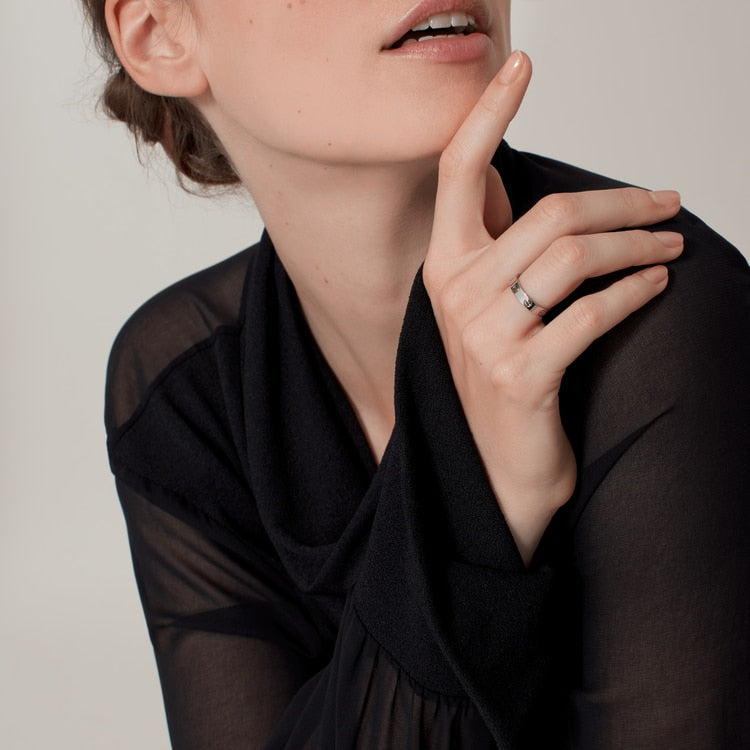 Aimee Thin Love Ring 4mm