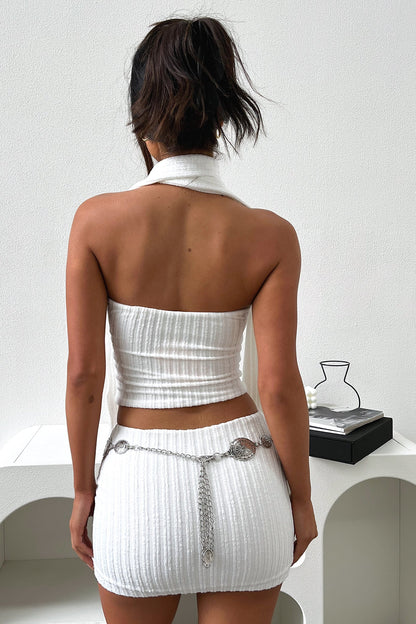 Mariana Crop - White