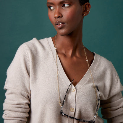 Pearl Eye Glass Chain Enhancer
