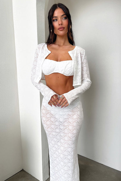 Renoir Crop - White