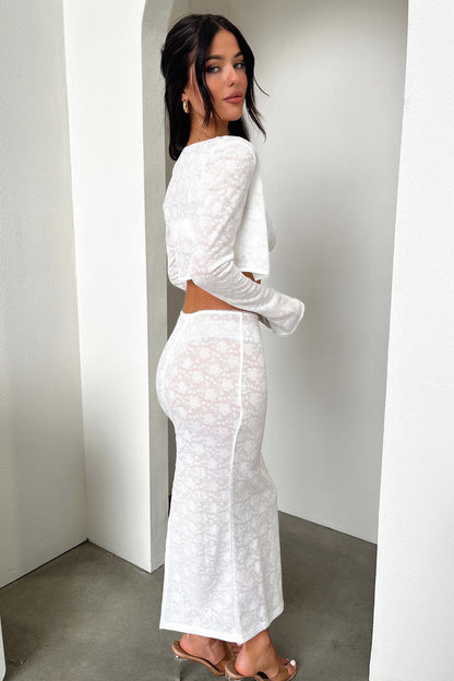 Renoir Crop - White