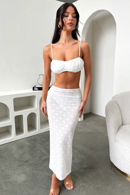 Renoir Crop - White