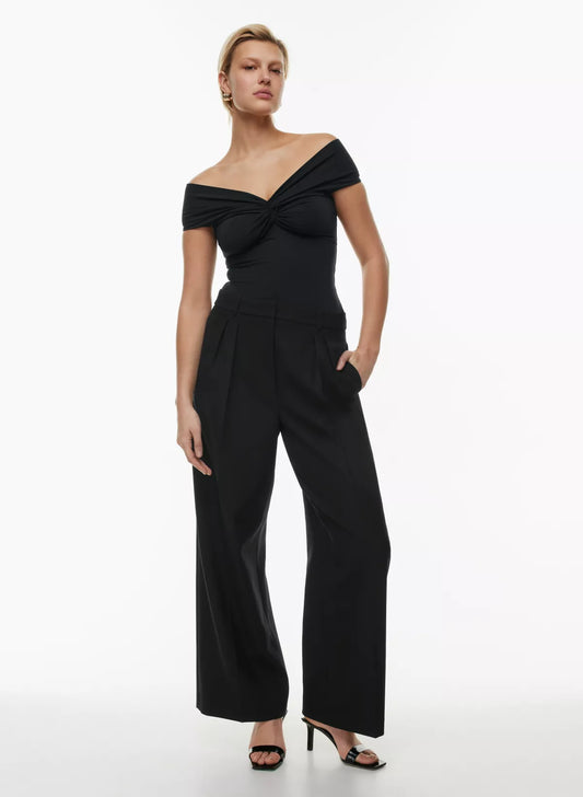 Contour Twist Off-Shoulder Top