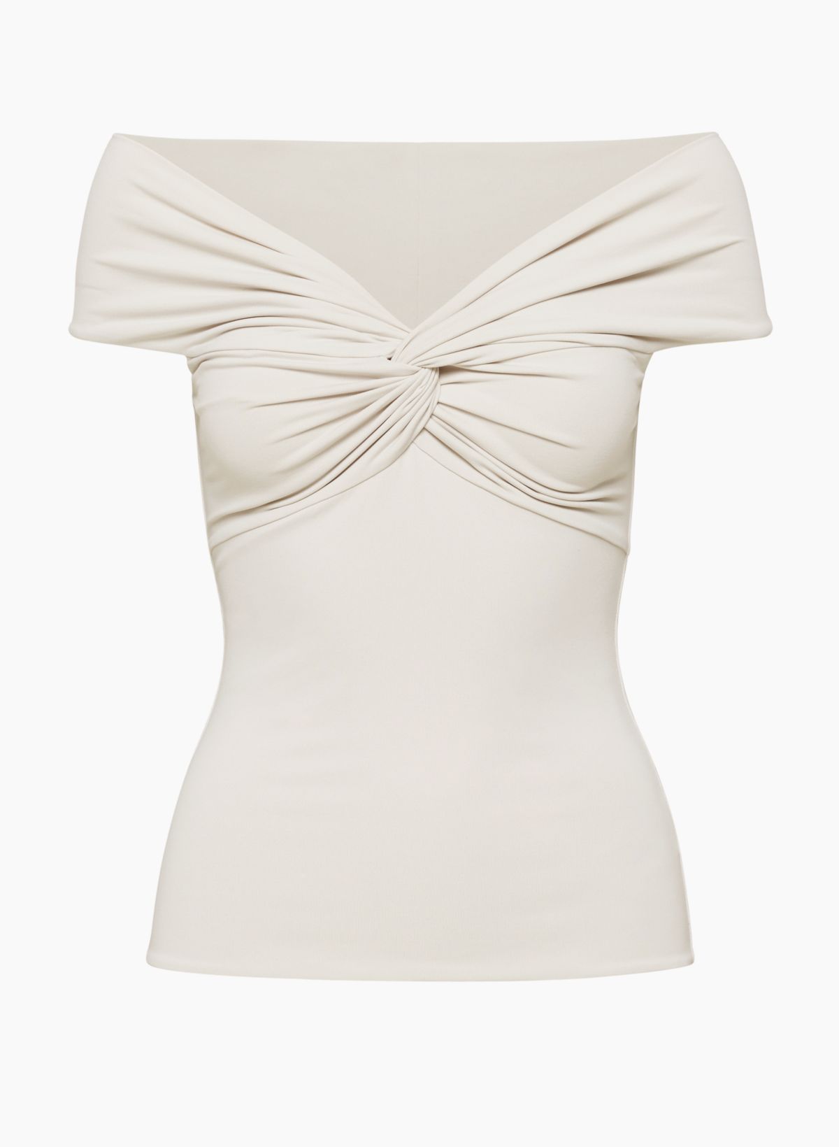 Contour Twist Off-Shoulder Top
