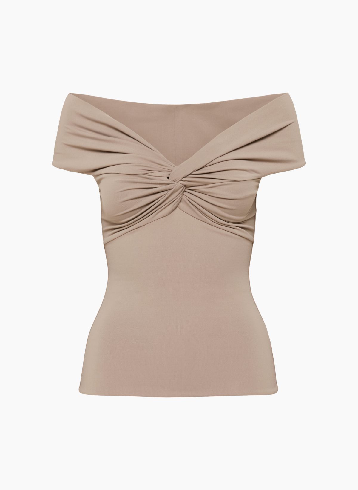 Contour Twist Off-Shoulder Top