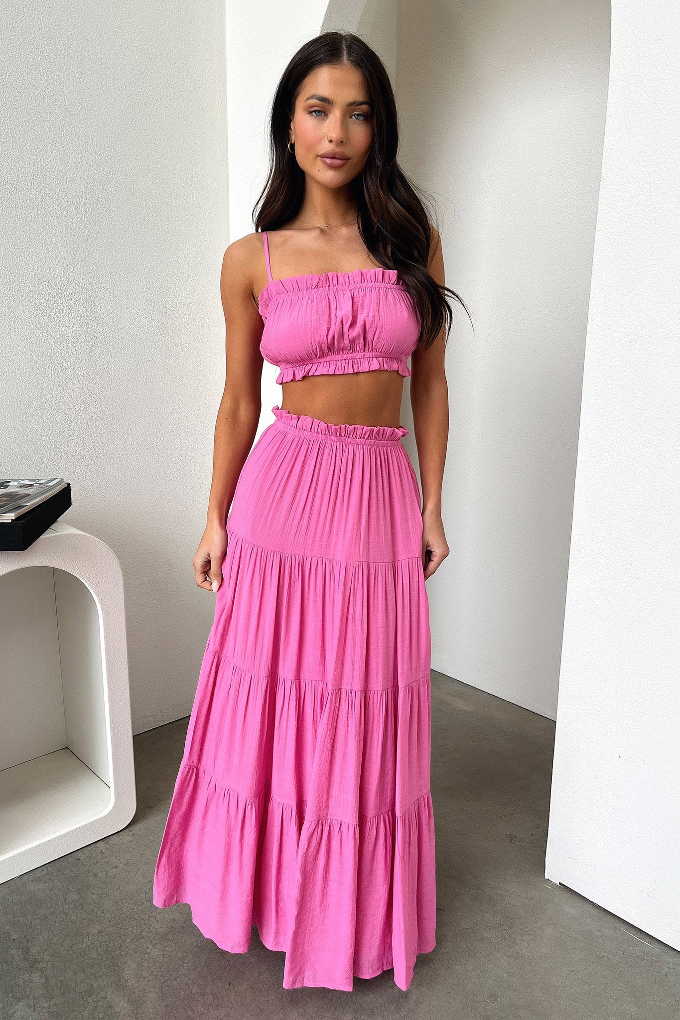 Selina Crop - Pink