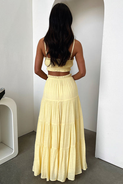 Selina Crop - Yellow