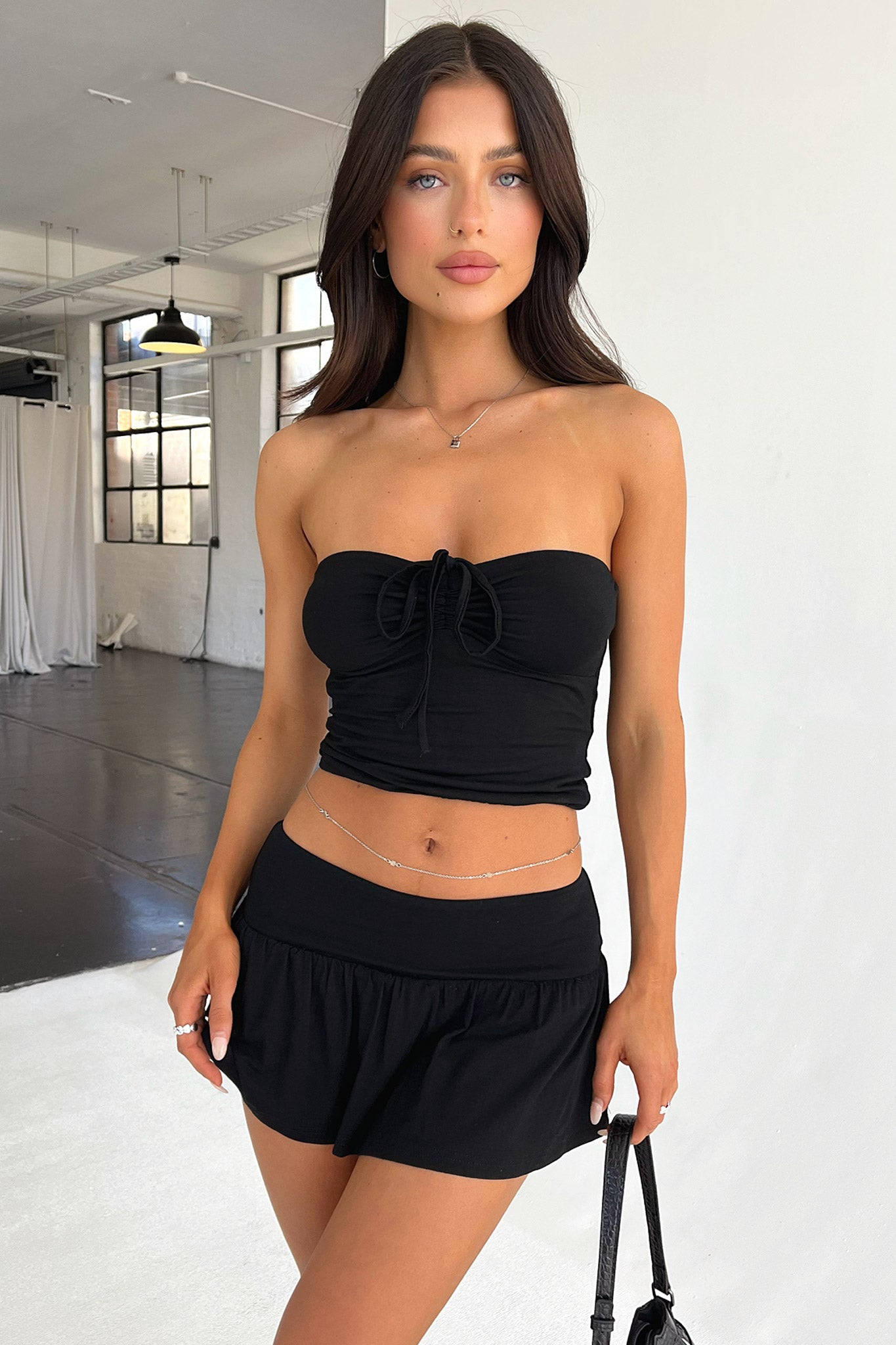 Sorano Crop - Black