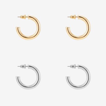 Round Chunky Hoops