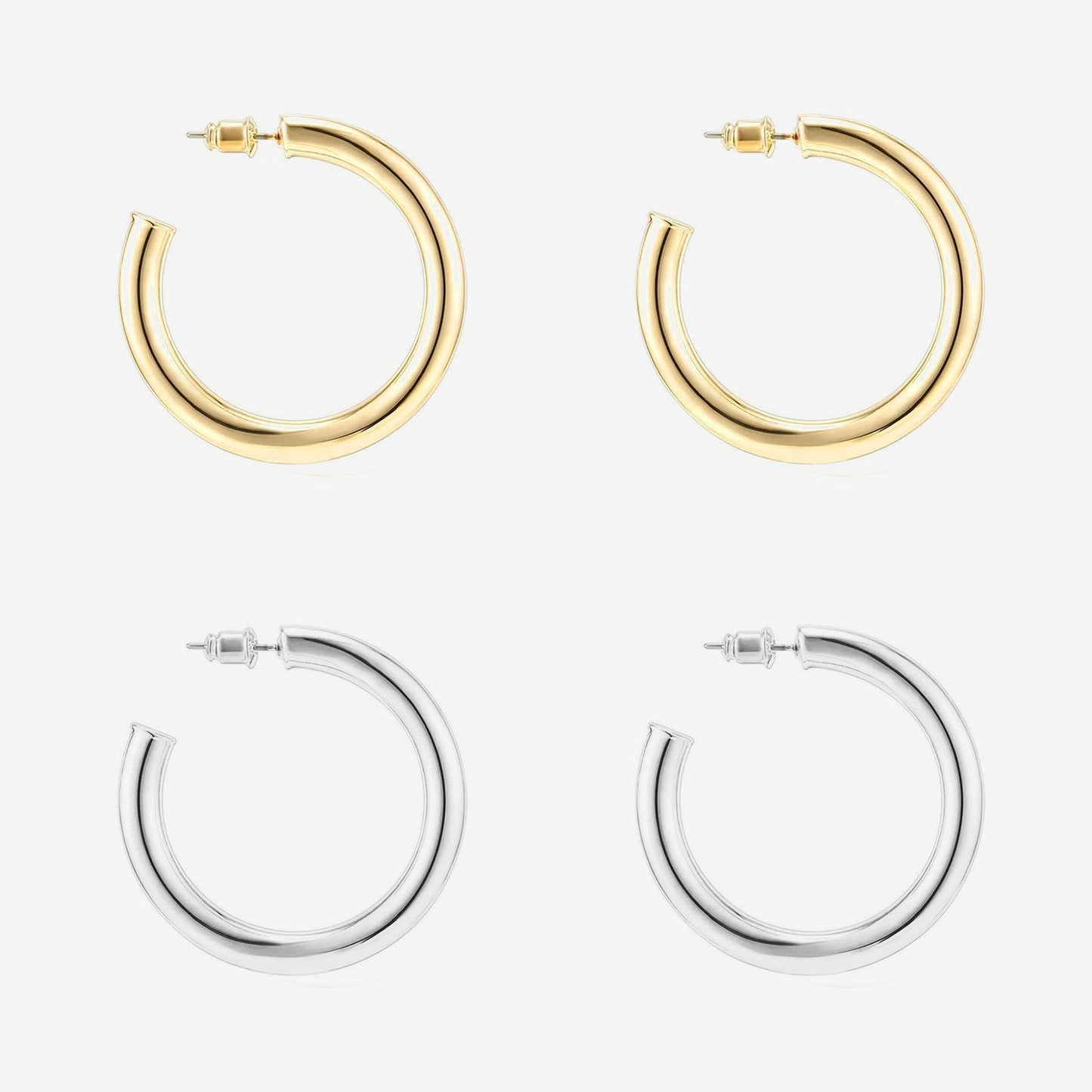 Round Chunky Hoops