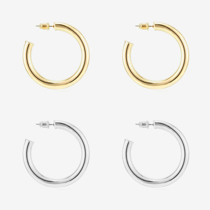 Round Chunky Hoops