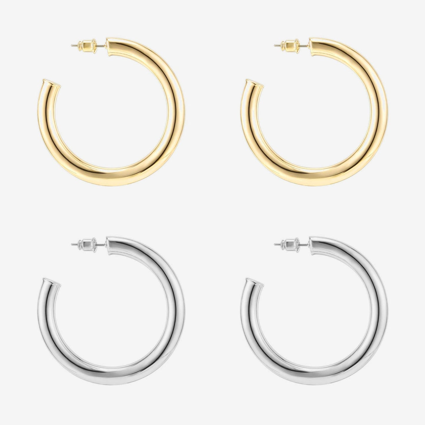 Round Chunky Hoops