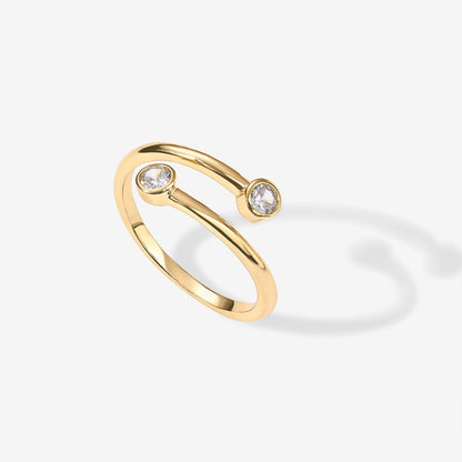 Open Bezel Ring