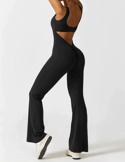 V-BACK JUMPSUIT