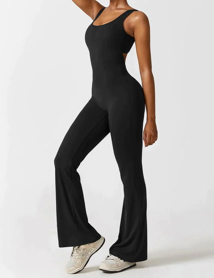 V-BACK JUMPSUIT