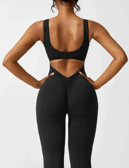 V-BACK JUMPSUIT
