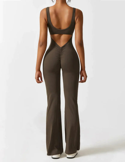 V-BACK JUMPSUIT