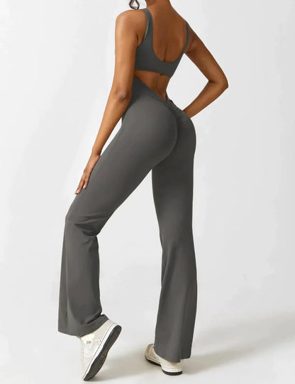 V-BACK JUMPSUIT