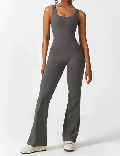 V-BACK JUMPSUIT