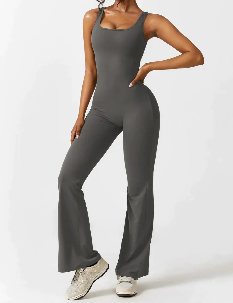 V-BACK JUMPSUIT