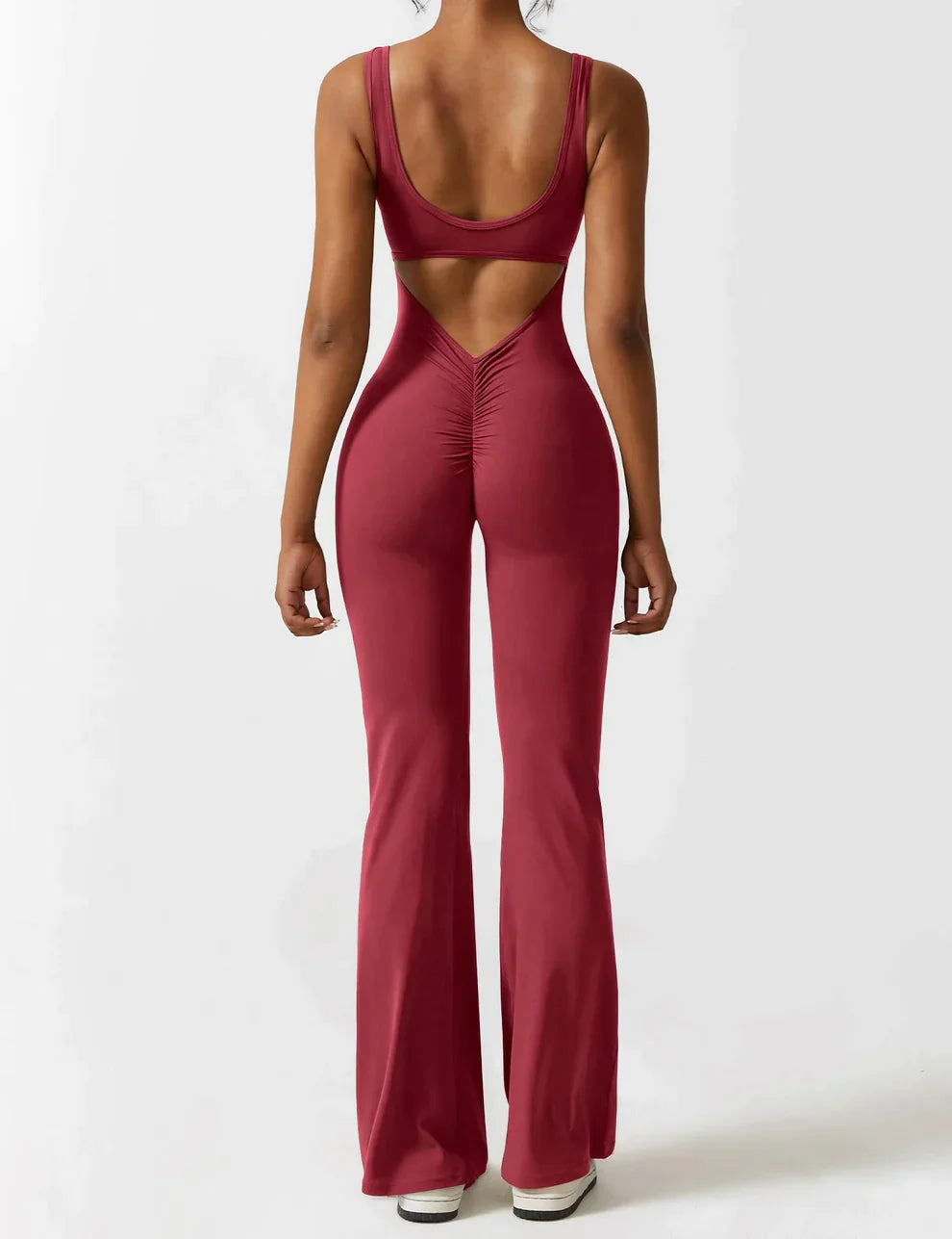 V-BACK JUMPSUIT