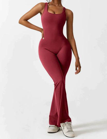 V-BACK JUMPSUIT