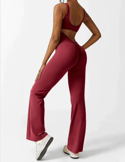 V-BACK JUMPSUIT